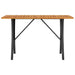 Tuinbank 3-zits met kussens & tafel poly rattan zwart