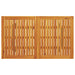 Tuinbank 3-zits met kussens & tafel poly rattan zwart