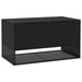 Opbergbox voor buiten 100x55x55,5 cm poly rattan zwart