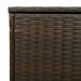 Opbergbox voor buiten 100x55x55,5 cm poly rattan bruin