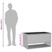 Opbergbox voor buiten 100x55x55,5 cm poly rattan bruin