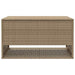 Opbergbox voor buiten 100x55x55,5 cm poly rattan beige