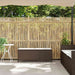 Tuinbank met kussen 110x30x40,5 cm poly rattan bruin