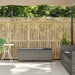 Tuinbank met kussen 110x30x40,5 cm poly rattan grijs