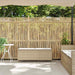 Tuinbank met kussen 110x30x40,5 cm poly rattan beige