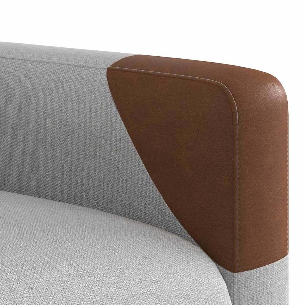 Fauteuil verstelbaar stof wolk grijs