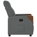 Relaxfauteuil Donkergrijze Stof 1
