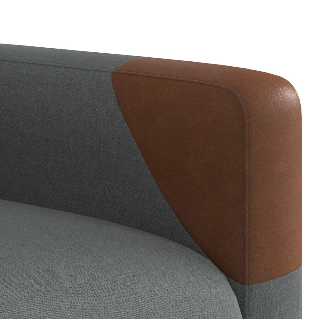 Relaxfauteuil Donkergrijze Stof 1
