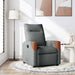 Relaxfauteuil Donkergrijze Stof 1