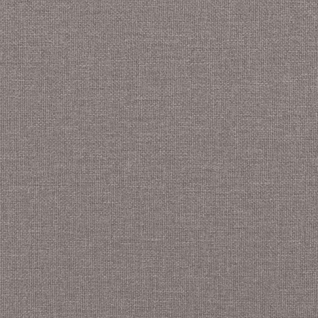 Fauteuil verstelbaar stof taupe