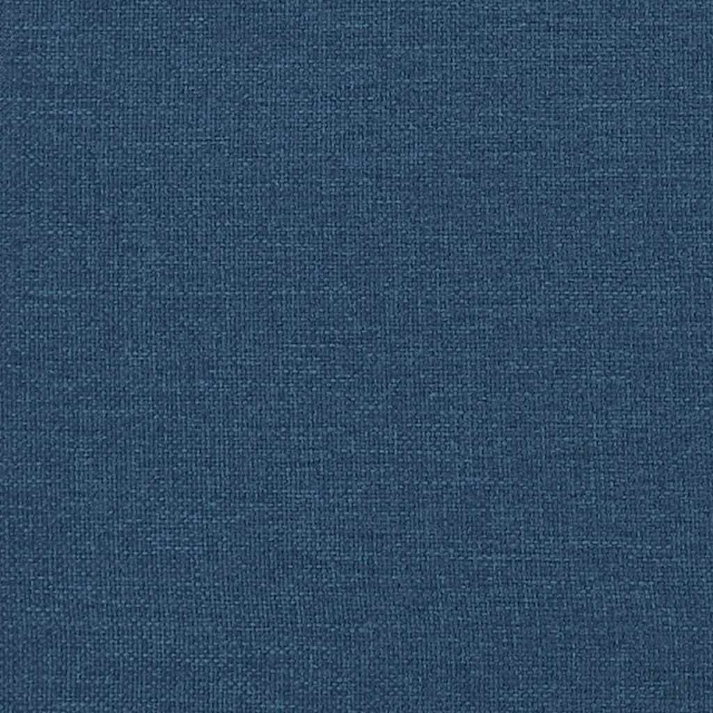 Fauteuil verstelbaar stof blauw