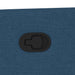 Massagestoel verstelbaar stof blauw