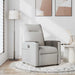 Fauteuil verstelbaar stof wolk grijs