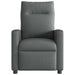 Relaxfauteuil Donkergrijze Stof