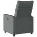 Relaxfauteuil Donkergrijze Stof