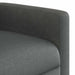 Relaxfauteuil Donkergrijze Stof
