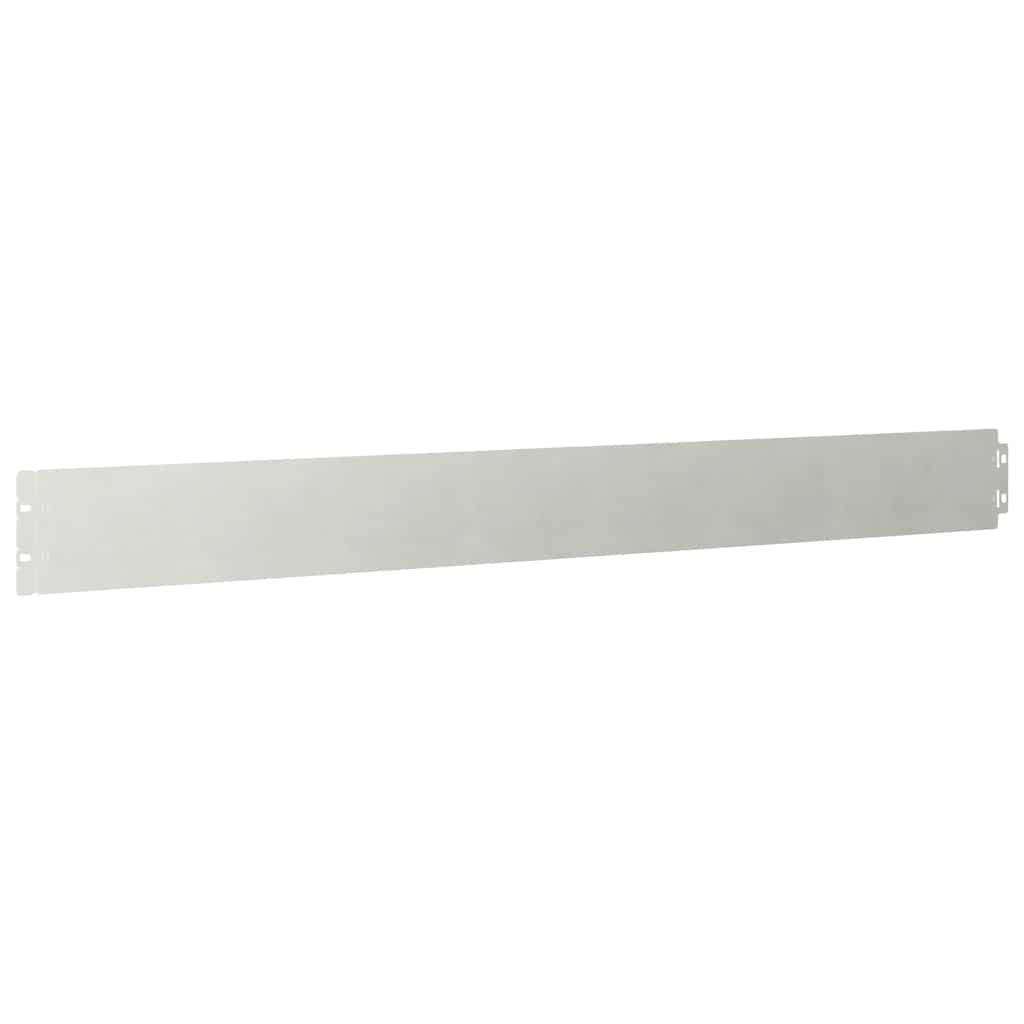 Gazonranden 50 st 10x103 cm roestvrij staal