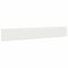 Gazonranden 10 st 15x103 cm koudgewalst staal wit