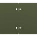 Gazonranden 50 st 15x103 cm koudgewalst staal olijfgroen