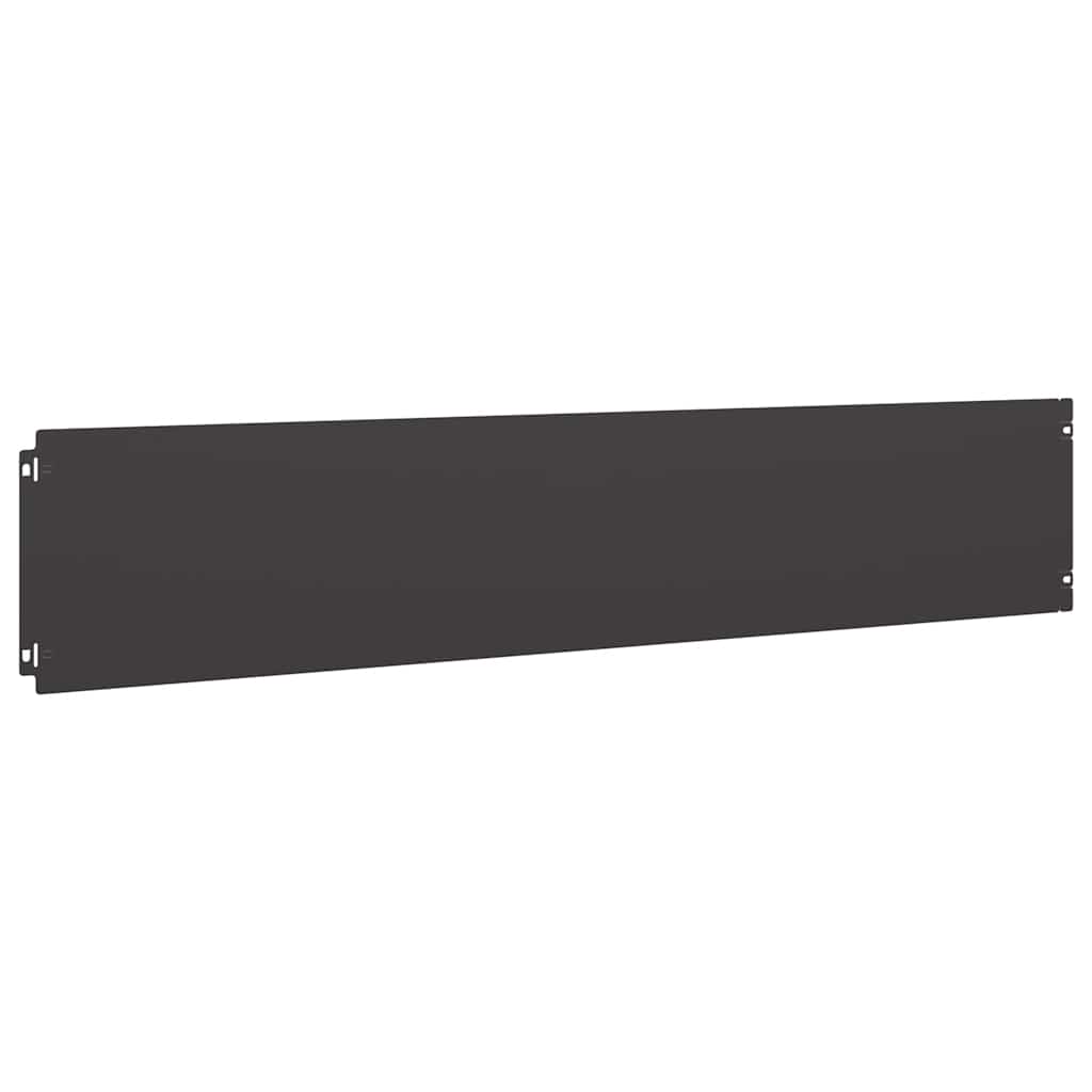 Gazonranden 10 st 20x103 cm koudgewalst staal zwart