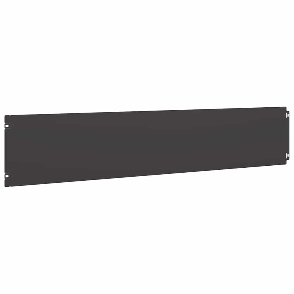 Gazonranden 10 st 20x103 cm koudgewalst staal zwart