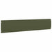 Gazonranden 10 st 20x103 cm koudgewalst staal olijfgroen