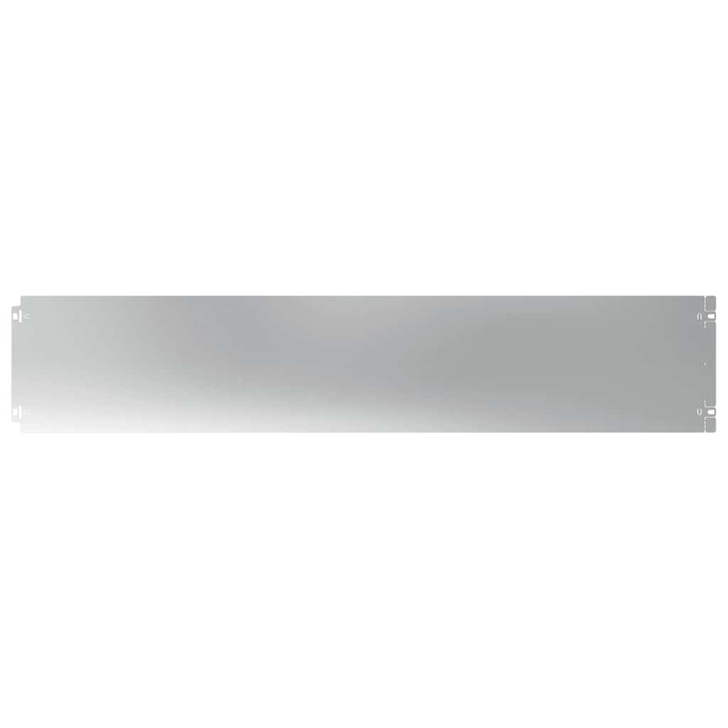 Gazonranden 10 st 20x103 cm gegalvaniseerd staal