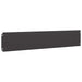 Gazonranden 30 st 20x103 cm koudgewalst staal zwart