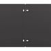 Gazonranden 30 st 20x103 cm koudgewalst staal zwart