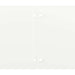 Gazonranden 30 st 20x103 cm koudgewalst staal wit