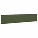 Gazonranden 30 st 20x103 cm koudgewalst staal olijfgroen