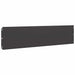 Gazonranden 10 st 25x103 cm koudgewalst staal zwart