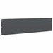 Gazonranden 10 st 25x103 cm koudgewalst staal antraciet