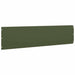 Gazonranden 20 st 25x103 cm koudgewalst staal olijfgroen