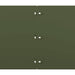 Gazonranden 20 st 25x103 cm koudgewalst staal olijfgroen