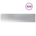 Gazonranden 20 st 25x103 cm gegalvaniseerd staal
