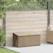 Tuinbox beige 110x50x58 cm poly rattan