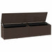 Tuinbox 220x50x58 cm poly rattan bruin