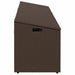 Tuinbox 220x50x58 cm poly rattan bruin