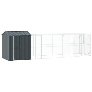 Vogelkooi Antraciet 824 x 208 x 247 cm Gegalvaniseerd staal