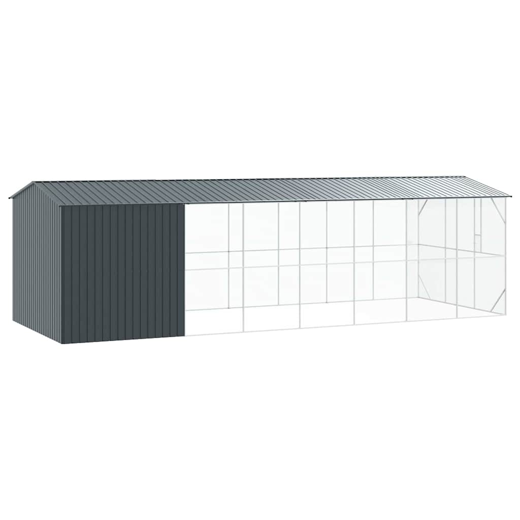 Vogelkooi Antraciet 860 x 310 x 247 cm Gegalvaniseerd staal