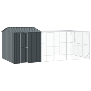 Vogelkooi Antraciet 635 x 304 x 247 cm Gegalvaniseerd staal