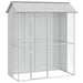 Vogelkooi Grijs 215 x 110 x 247 cm Gegalvaniseerd staal