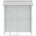Vogelkooi Grijs 215 x 110 x 247 cm Gegalvaniseerd staal