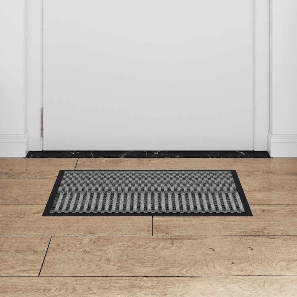 Deurmat 40x60 cm antracietkleurig