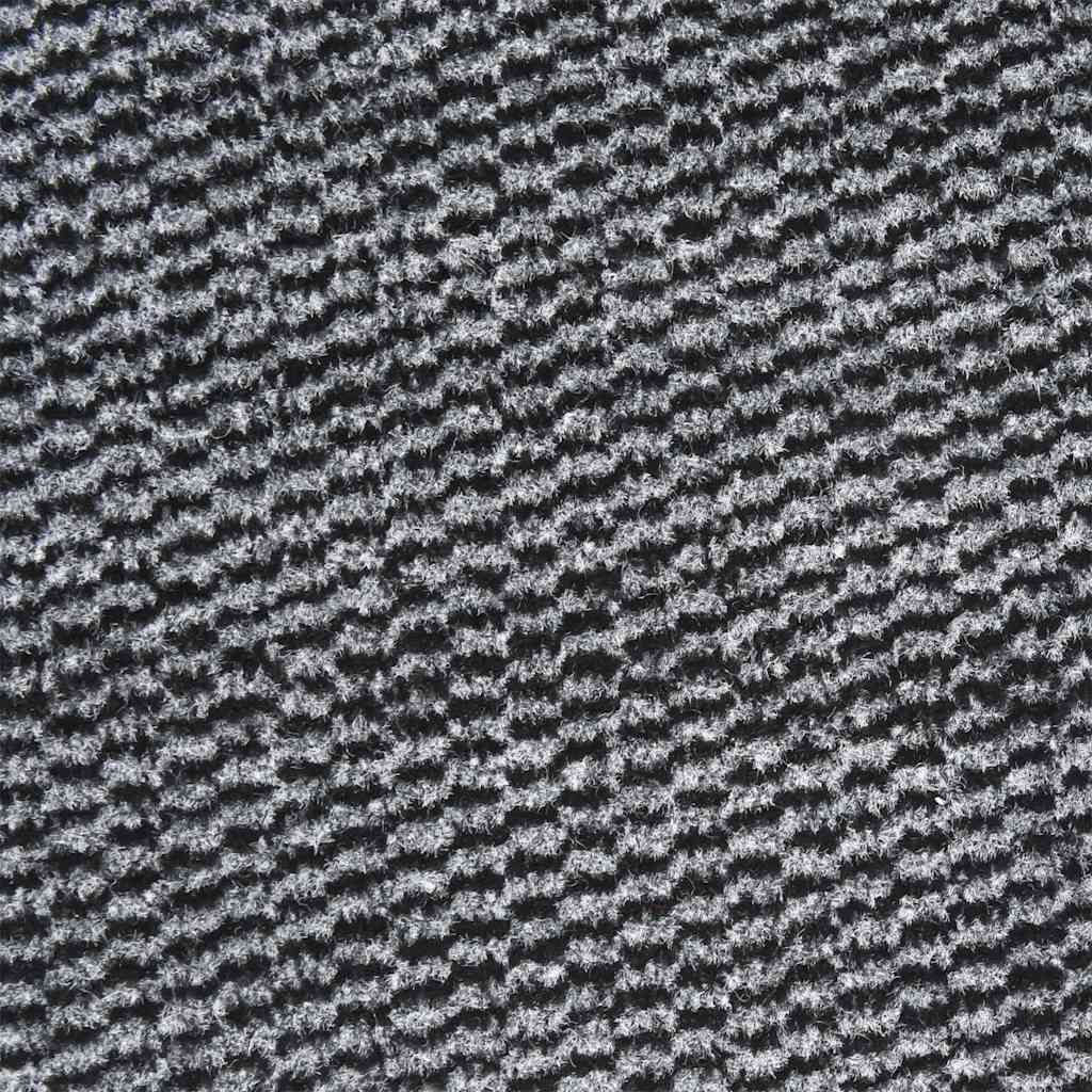 Deurmat 40x60 cm antracietkleurig