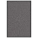 Deurmat 60x90 cm antracietkleurig