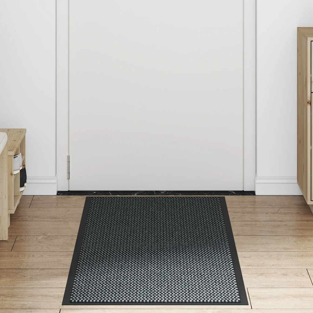 Deurmat 60x150 cm antracietkleurig