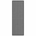 Deurmat 60x180 cm antracietkleurig
