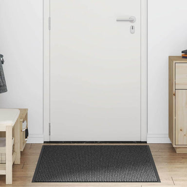 Deurmat 80x120 cm antracietkleurig